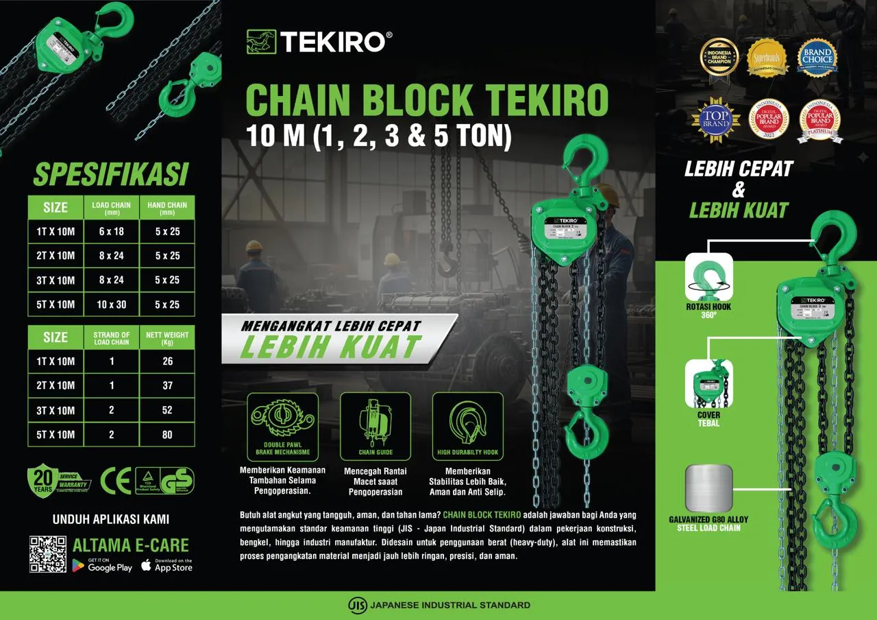 CHAIN BLOCK TEKIRO
