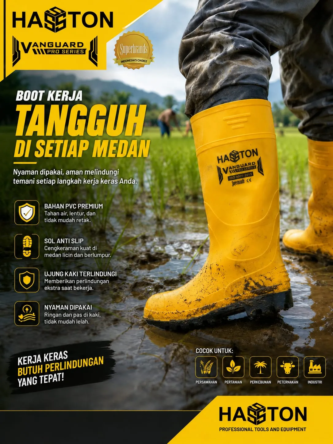 SAFETY BOOTS HASSTON
