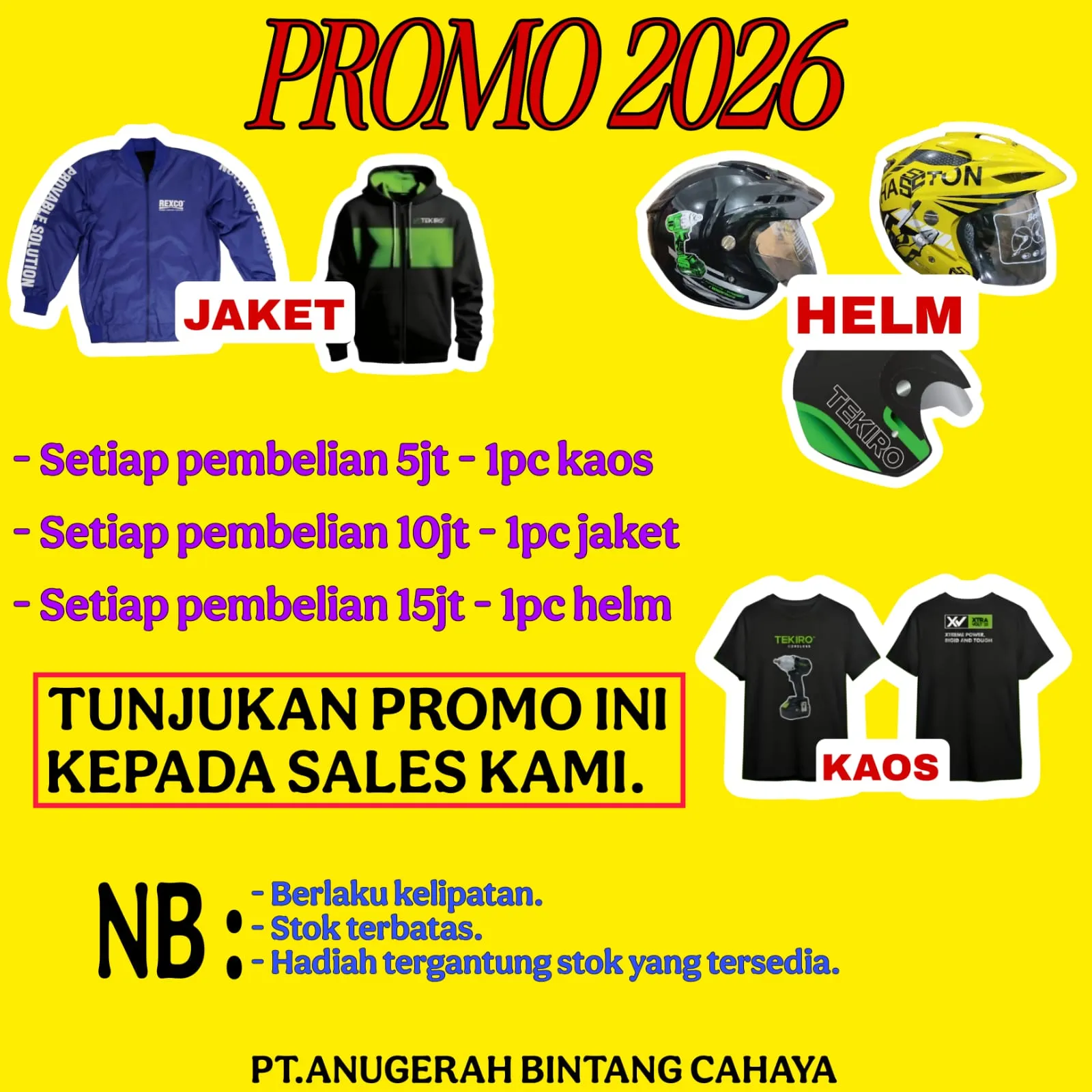 PROMO 2026 TERBATAS